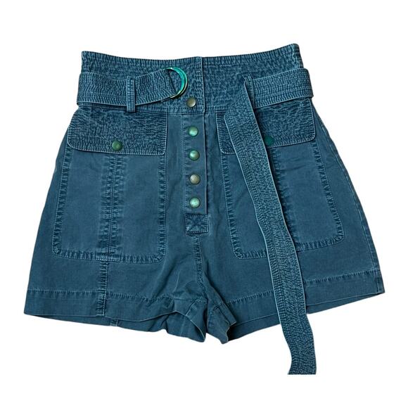 Ulla Johnson Clive Short Utilitarian-Inspired Piece Size 00 100% Cotton - Picture 10 of 16